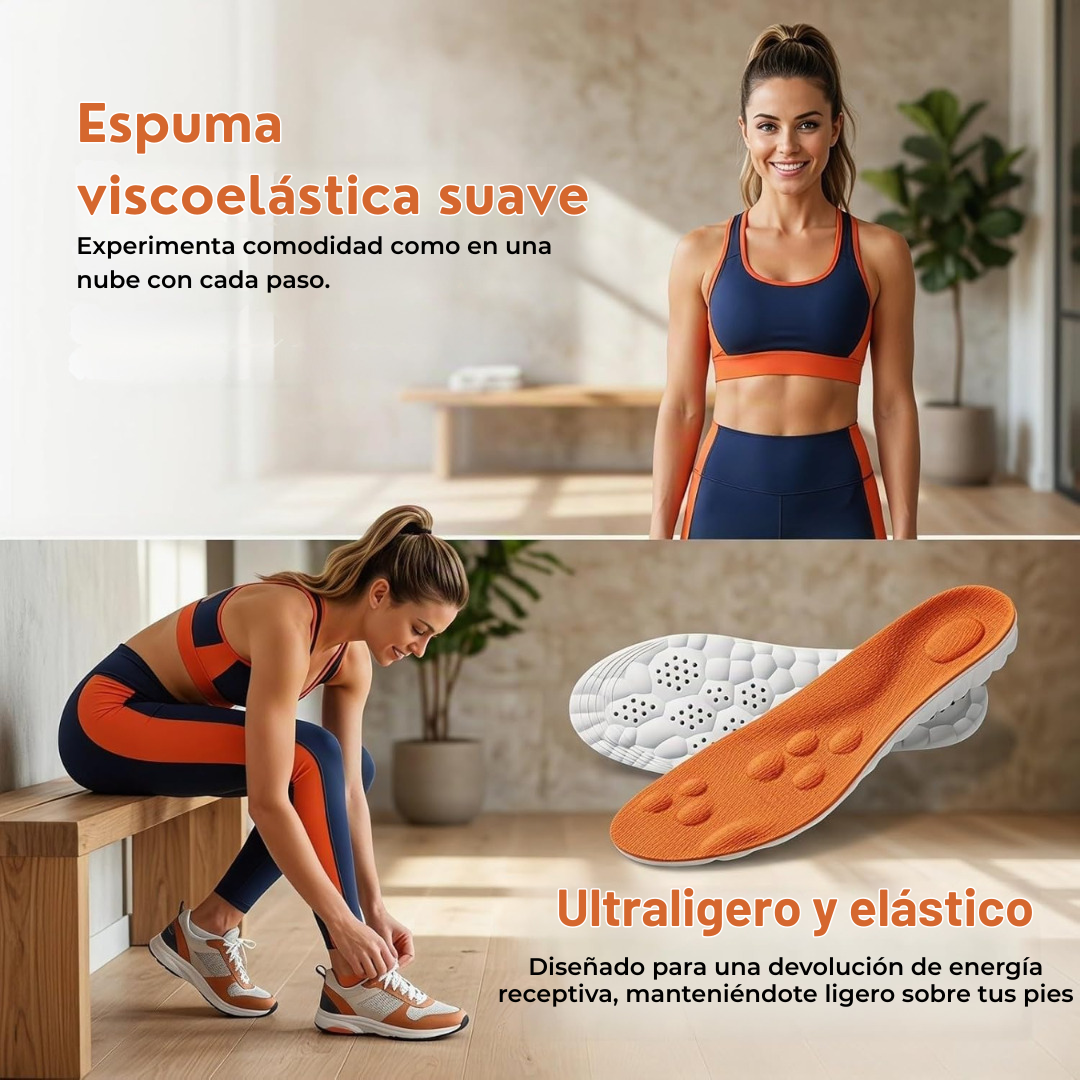 Plantillas Antifatiga para Aliviar Dolor