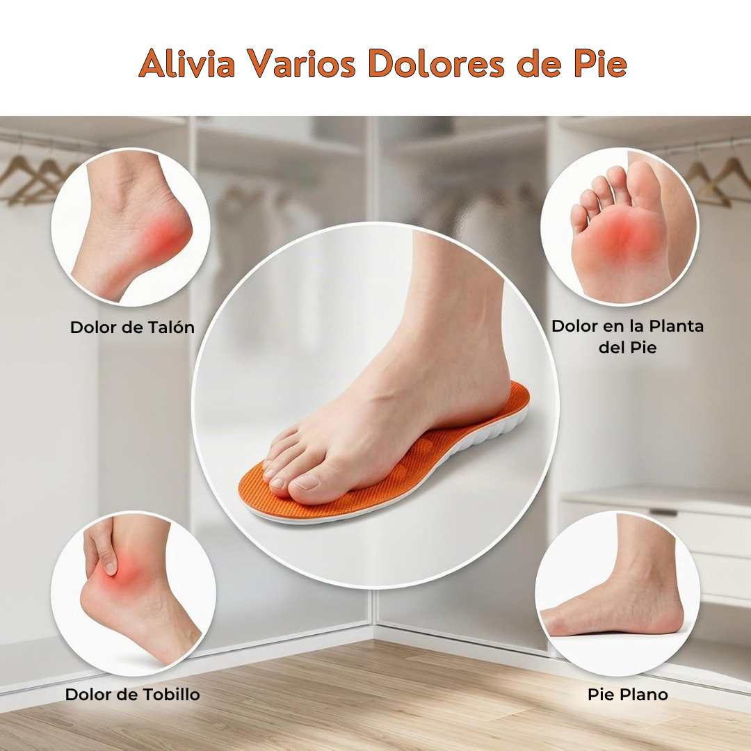 Plantillas Antifatiga para Aliviar Dolor